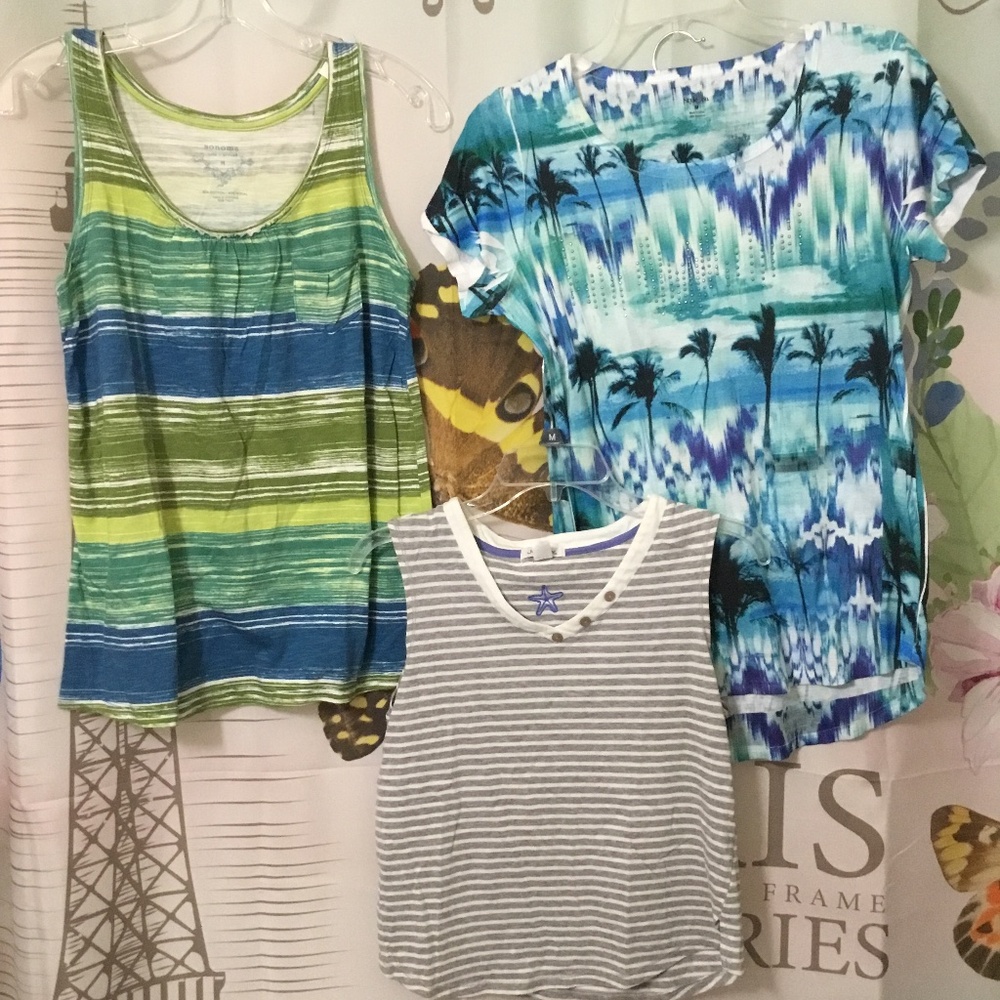 Three Size Medium T-Shirts